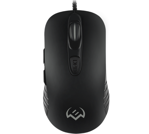Мышь проводная игровая SVEN RX-G820, 7 кнопок, 200-4800 dpi, RGB подсветка, черный
