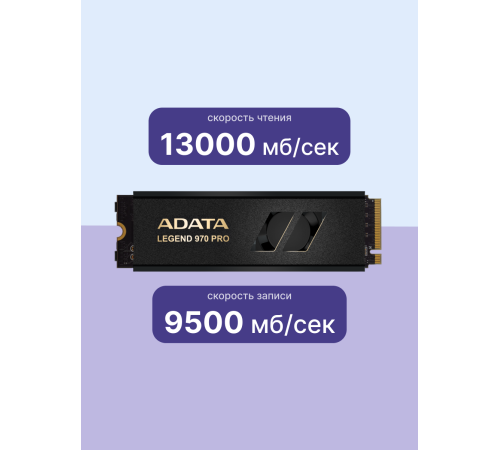 Твердотельный накопитель ADATA LEGEND 970 PRO, 1TB, M.2(22x80mm)