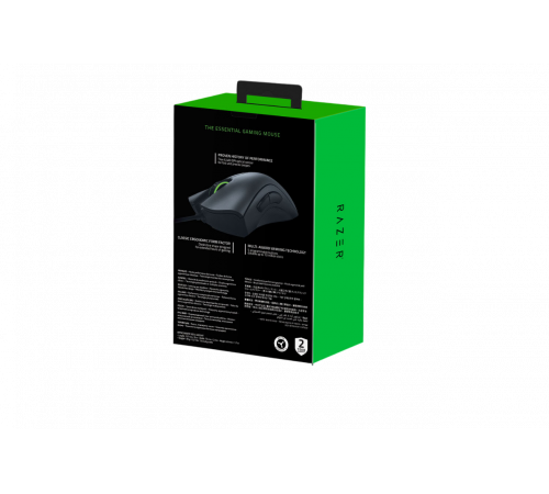 Мышь проводная игровая Razer DeathAdder Essential, черный