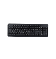 Клавиатура беспроводная GoPower GPK02, классическая, USB, черный