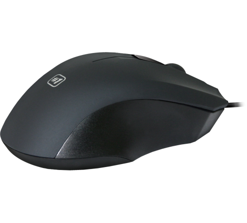 Мышь проводная Defender MM-310, 3 кнопки,1000 dpi, черный