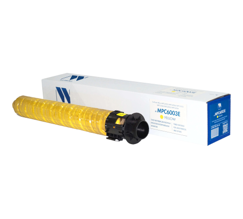 Картридж NVP NV-MPC6003E для Ricoh Aficio MPC4503/MPC4504/MPC5503/MPC5504/MPC6003/MPC6004, желтый (22500 стр.)