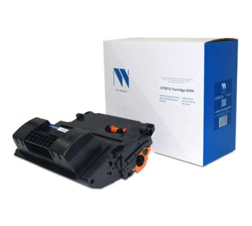 Тонер-картридж NVP NV-CF281X/NV-039H для HP LaserJet M605dn/ M605n/ M605x/ M606dn/ M606x/ M630dn/ M630f/ M630h/ Flow M630z/ M630h / Canon i-Sensys LBP351x/ 352x (25000 стр.)
