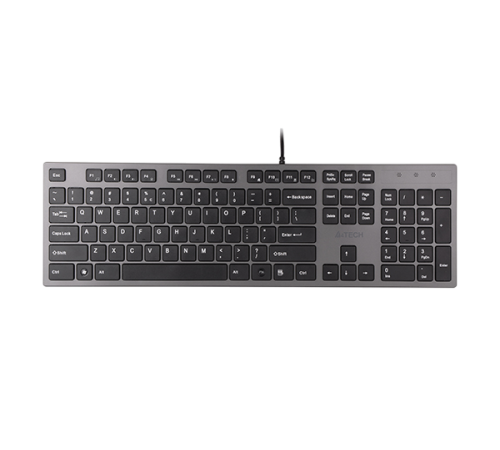 Клавиатура проводная A4Tech KV-300H, серый/черный