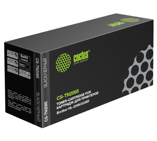 Картридж лазерный Cactus CS-TN2085 TN-2085 для Brother HL-2035/2035R (1500 стр.)