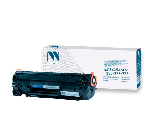 Тонер-картридж NVP NV-CB435A/CB436A/CE285A/CE278A/NV-725 для HP/Canon LaserJet P1005/P1006/M1120/M1120n/M1522n/M1522nf/P1505/P1505n/M1132/M1212nf/M1217nfw/P1102/P1102w/M1214nfh/M1132s/P1566/P1606dn/M1536dnf/6000 i-Sensys (2000 стр.)
