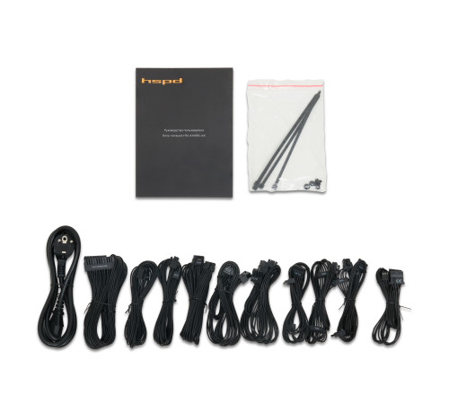 Блок питания 1200 Вт HSPD HSI-1200GF-BK