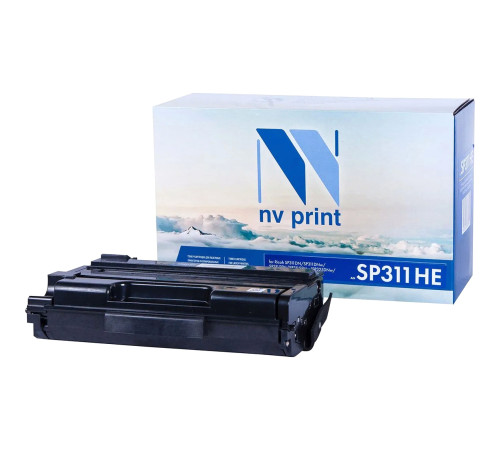 Тонер-картридж NVP NV-SP311HE для Ricoh Aficio SP 311DN/ 311DNw/ 311N/ 311SFN/ 311SFNw/ 325DNw/ 325SFNw/ 325SNw (3500 стр.)