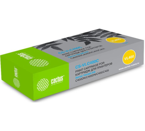 Картридж лазерный Cactus CS-VLC400C 106R03534 для Xerox VersaLink C400DN/C405DN, голубой (8000 стр.)