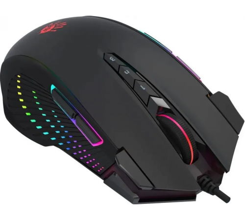 Мышь проводная игровая A4Tech Bloody J90s, 8000 dpi, USB, 12 кнопок, черный