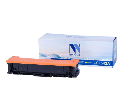 Тонер-картридж NVP NV-CF542A для HP Color LaserJet Pro M254dw/ M254nw/ M280nw/ M281fdn/ M281fdw, желтый (1300 стр.)