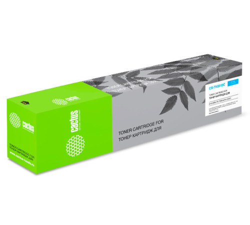 Картридж лазерный Cactus CS-TK8315C TK-8315C для Kyocera FS-Taskalfa-2550CI, голубой (6000 стр.)