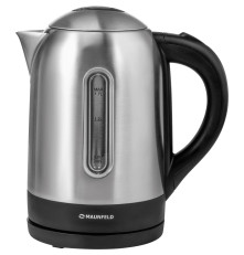 Чайник MAUNFELD MGK1711S, серебристый/черный