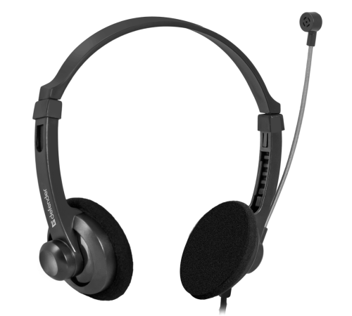Гарнитура проводная Defender Aura 104, черный