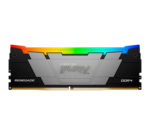 Модуль оперативной памяти Kingston 32GB FURY Renegade RGB Black XMP DDR4 3600Mhz Unbuffered DIMM (Single Module) 2RX8 18-22-22 1.35V 288-pin 16Gbit