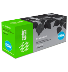 Картридж Cactus CS-CE505AS CE505A для HP LJ P2055/P2035, черный (2300 стр.)