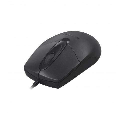 Мышь проводнаяA4Tech OP-720S, 1200 dpi, USB, 3 кнопки, черный