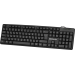 Клавиатура проводная Defender Element HB-520 USB RU, полноразмерная, USB, черный