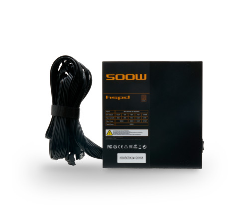 Блок питания 500 Вт HSPD HSI-500BS-BK