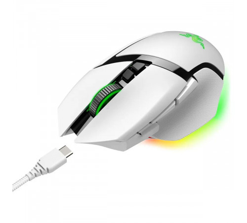 Мышь беспроводная игровая Razer Basilisk V3 Pro 35K, белый