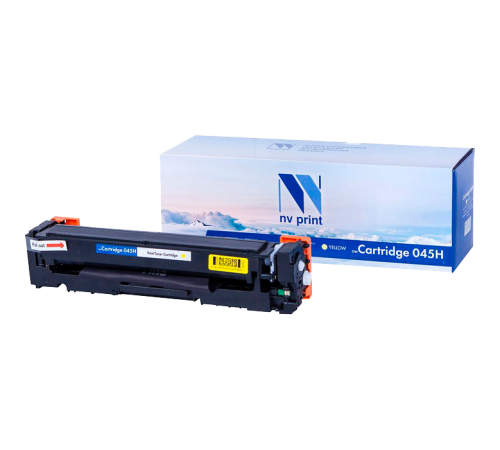 Тонер-картридж NVP NV-045H для Canon i-Sensys LBP 611Cn/ 613Cdw/ MF 631Cn/ 633Cdw/ 635Cx, желтый (2200 стр.)