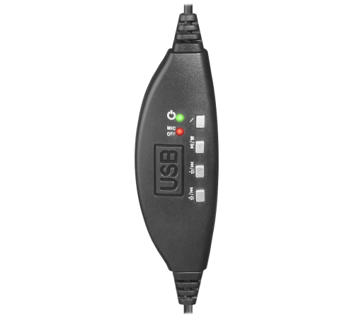 Гарнитура проводная Defender Gryphon 750U, USB, 1.8 м, черный