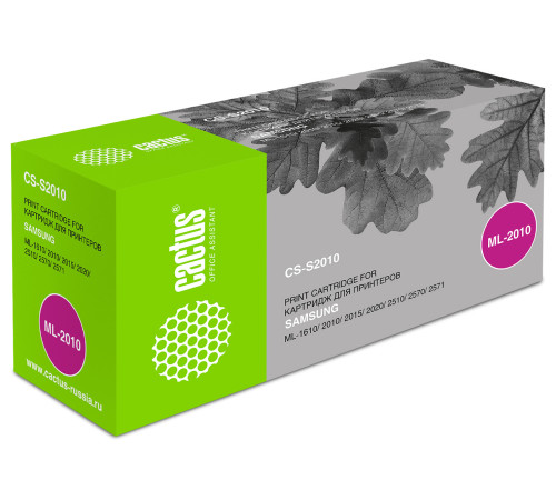Картридж Cactus CS-S2010 ML-2010D3 для Samsung ML-1610/2010/2015/2020/2510/2570 (3000 стр.)