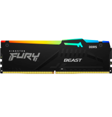 Модуль оперативной памяти Kingston 32GB  FURY Beast RGB XMP DDR5 6000Mhz PC5-48000 CL30 DIMM