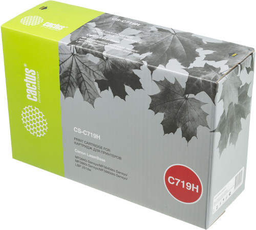 Картридж Cactus CS-C719H 719H для Canon MF5840dni-Sensys/MF5880dni (6400 стр.)