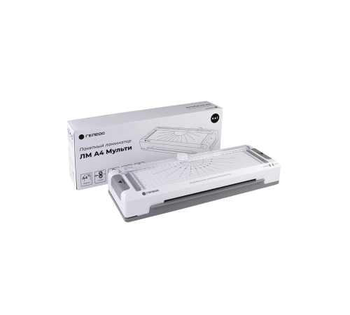 Ламинатор многофункциональный ГЕЛЕОС ЛМ A4 Мульти, белый
