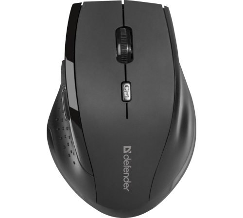Мышь беспроводная Defender Accura MM-365, 6 кнопок, 800-1600 dpi, черный
