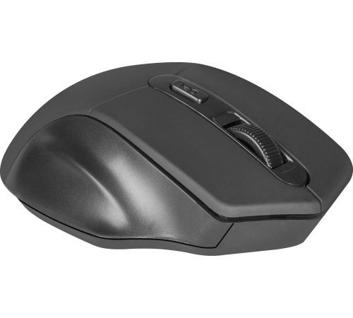 Мышь беспроводная Defender Datum MB-345, 4 кнопки, 800-1600 dpi, черный