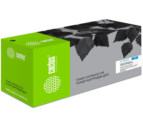 Картридж лазерный Cactus CS-TK8345C TK-8345C для Kyocera TASKalfa 2552ci/2553ci, голубой (12000 стр.)