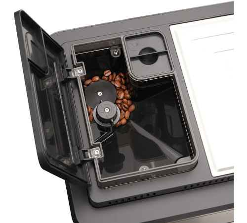 Кофемашина KORTING KACM 2009 Presto, серебристый/черный