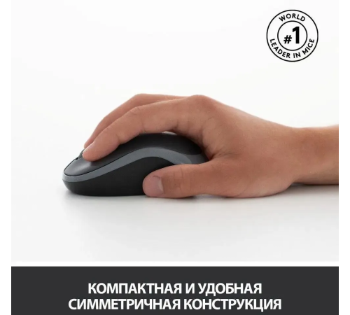 Комплект (клавиатура/мышь) беспроводной Logitech MK270, черный