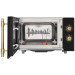 Микроволновая печь MAUNFELD JFSMO.20.5.GRBG, черный/золотой