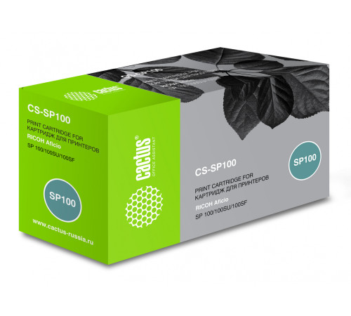 Картридж Cactus CS-SP100 407059 для Ricoh SP100/100SU/100SF (2000 стр.)