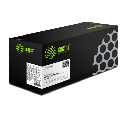 Картридж лазерный Cactus CS-PH6125C 106R01335 для Xerox Phaser 6125, голубой (1000 стр.)