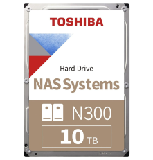 Жесткий диск 10TB Toshiba N300 NAS HDWG71AXZSTA