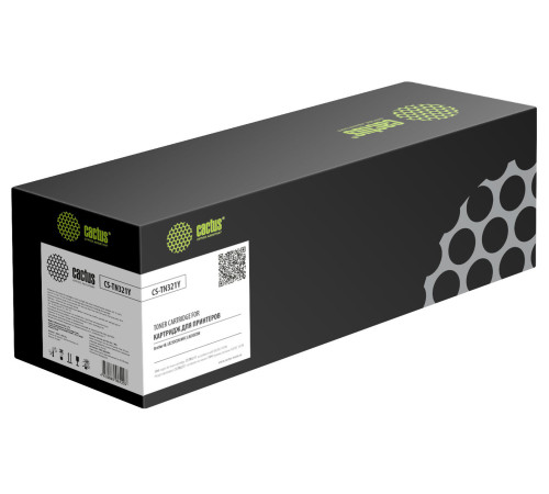 Картридж лазерный Cactus CS-TN321Y TN-321Y для Brother HL-L8250CDN/MFC-L8650CDW, желтый (1500 стр.)