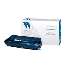 Тонер-картридж NVP NV-040 для Canon i-SENSYS LBP 710Cx/712Cx, желтый (5400 стр.)