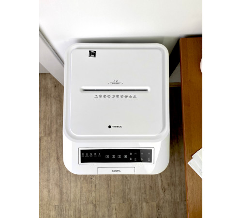 Уничтожитель документов ГЕЛЕОС АП55-5, белый