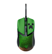 Мышь проводная игровая Razer Cobra - Minecraft Ed., зеленый