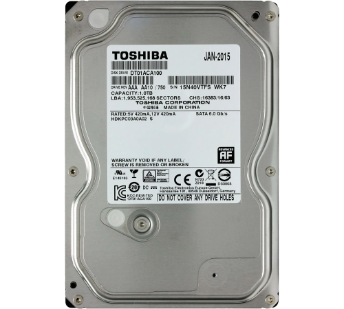 Жесткий диск 1TB Toshiba DT01ACA100