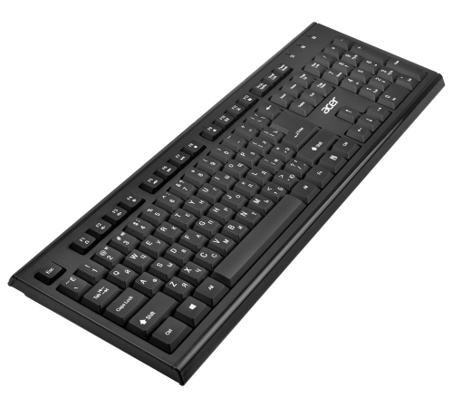 Комплект (клавиатура/мышь) беспроводной ACER OKR120, черный