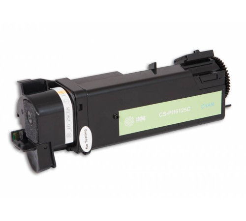 Картридж лазерный Cactus CS-PH6125C 106R01335 для Xerox Phaser 6125, голубой (1000 стр.)