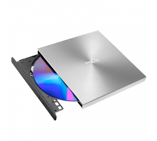 Оптический привод внешний DVD±RW ASUS SDRW-08U8M-U, USB 3.0, серебристый