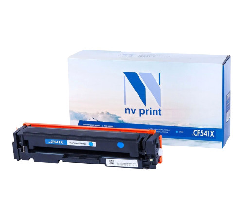 Тонер-картридж NVP NV-CF541X для HP Color LaserJet Pro M254dw/ M254nw/ M280nw/ M281fdn/ M281fdw, голубой (2500 стр.)