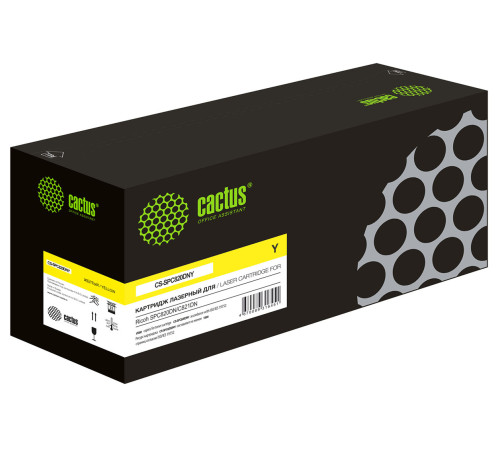 Картридж Cactus CS-SPC820DNY для Ricoh SPC820DN/С821DN, желтый (15000 стр.)