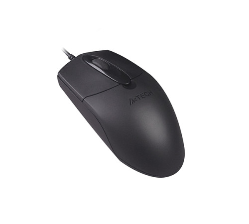 Мышь проводная A4Tech OP-720, 1200 dpi, USB, 3 кнопки, черный